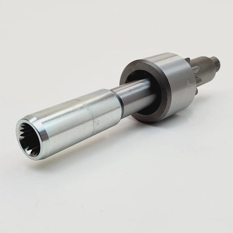 Sick Heavy Duty 10 Tooth Starter Drive Jackshaft Repair Kit For EVO Twin Cam Motors 1994 To 2006 complete assembly with pinion gear.