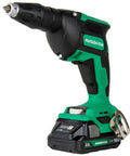 Cordless Drywall Screw Gun Kit With 18V MultiVolt Power Two 2.0Ah Batteries Charger And Bag Delivers 0 To 5000 RPM