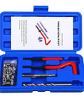 Gearhead Grade 25 Piece M8 x 1.0mm Thread Repair Kit Insertion Set For Car Repairs, Engine Work, And General Maintenance