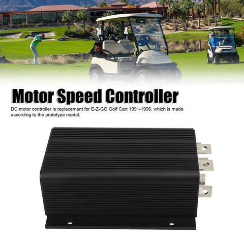 Premium Golf Cart Controller And Dc Motor Speed Unit Compatible With Ezgo 1991 To 1996 Featuring 36V 48V 500A Rating for motor speed control.