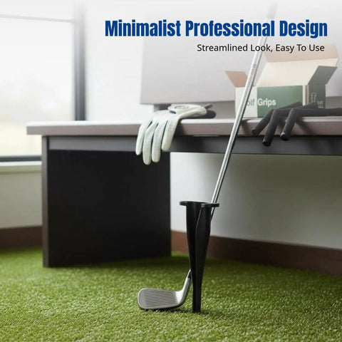 Easy Grip Golf Club Grip Installer No Sweat Shaft Change Tool For Quick Replacements on green carpet under table