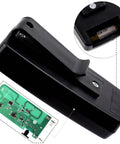 12 To 24V Wireless Winch Remote Control Kit For Cars Trucks Jeeps ATVs And SUVs With Twin Remotes 100 Foot Range Built To Handle Tough Jobs Simple Install On Off Switch black ABS receiver