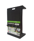 Precision Right Angle Track Saw Square Guide For Instant 90 Degree Plunge Saw Alignment Quick Setup Jig in black plastic.