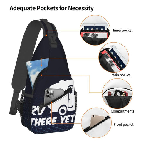 Cross Sling Backpack Chest Bag For Men And Women Trail Ready Everyday Carry For Hiking Travel Durable High Density Material
