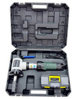 Built Different Portability Meets Insane Cutting Power In This Aluminum Handheld Electric Pipe Beveler And Internally Expanding Chamfering Machine On 220V in carry case.