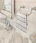 Belfield 9 Inch Bathroom Hand Towel Bar In Polished Nickel Sleek Dope Towel Rack For Bath Or Kitchen Coordinating With Other Accessories