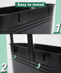 16 Inch Railing Planter Set Of 3 For Outdoor Plants With Detachable Hooks And Drain Holes Large Metal Balcony Pots installation