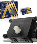AISIN blend door actuator for Ford Focus 2008-2011 with packaging and installation manual.