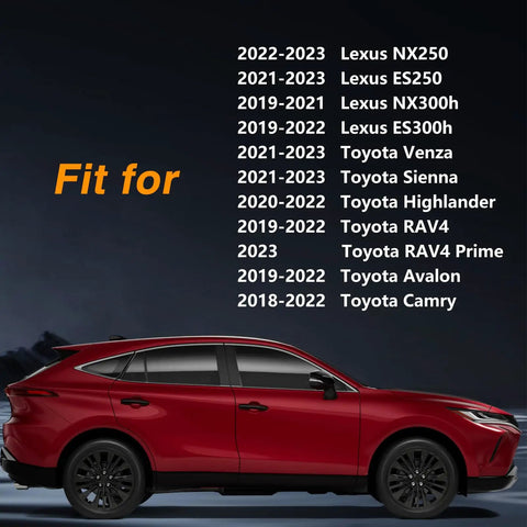 List of compatible models for Heavy Duty Engine Coolant Control Valve Crafted From Heat Resistant Pps for Toyota Sienna Camry Avalon Lexus