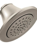 Icon Eco-Performance One Function Showerhead 5-7/8 Inch Diameter Brushed Nickel Finish 1.75 GPM Water Saving Flow