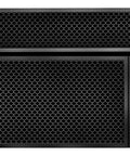 Keep Your Gear Locked And Loaded With This Badass 6000 Watt Rack Mount UPS Delivering Clean Pure Sine Wave Power Straight To Your Network Gear Via Hardwire Hookup And Step Down Transformer - Front view of black 6000W rack mount UPS with display.