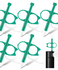 5 Piece Sprinkler Adjustment Tool Set For PGP Heads And Lawn Irrigation, Easy Rotor Stem Lifter shown with adjustment action