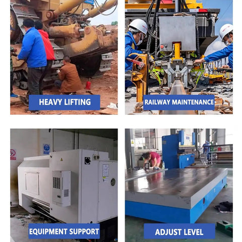 Image showcasing Rock Solid Hydraulic Claw Jack Featuring Dual Lift Capacities and Fast Spring Reset in heavy lifting and maintenance tasks.