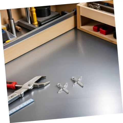 Adjustable Spring Loaded Pivot Shaft 2 Sets For Room Metal Hardware And Doors Make Home Partitions Slide Smoothly With Easy Install heavy duty floor hinges on metal workbench.