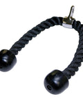 Heavy Duty Triceps Rope With High Carbon Steel Swivel for Press Downs, curls, crunches, kickbacks, and deltoid raises