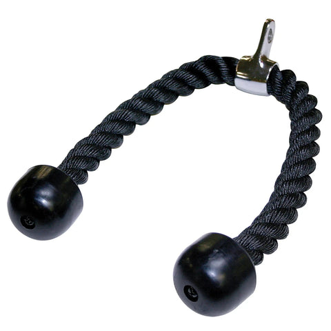Heavy Duty Triceps Rope With High Carbon Steel Swivel for Press Downs, curls, crunches, kickbacks, and deltoid raises
