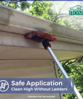 Worlds Best Gutter Cleaner For All Types Of Rain Gutters Siding And Metal Trim Quickly Removes Black Streaks Dirt Filth