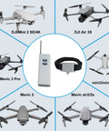 All Terrain Drone Airdrop System With Remote Release For Payload Delivery Across Mavic Mini 4 Pro Mini 3 Mini 2 Air 2 Air 2S Mavic 3 Pro Mavic 2 Payload Clip Release Device Ring Thrower Drop Kit Drones Not Included with various drone models.