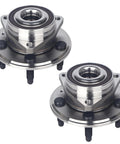 Pair Front And Rear Wheel Bearing Hub Assemblies With ABS Fit For 2010 2020 Chevy Impala Malibu