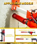 2 Inch Diamond Drill Core Bits For Concrete Masonry Brick And Stone Wet Laser Welded Core Bit With 14 Inch Drilling Depth Arbor Up To Seven Inches Ideal For Construction And DIY Home Renovation mounted on a wall
