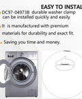 Washer Door Boot Spring Clamp Replacement Kit For Front Panel Seal And Boot Retaining Ring Designed For Samsung Washing Machines Easy Install Durable Fit on Samsung washer door boot