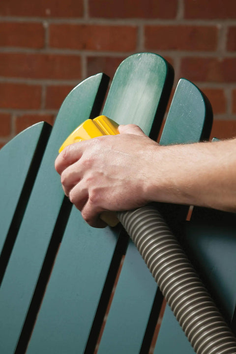 Lightweight Dust Free Sponge Sander Kit With Vacuum Hose And Two Sponges sanding chair slats