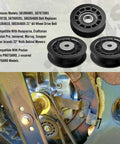 Heavy Duty All Wheel Drive Belt And Pulleys Kit Replacement For L Series Mower Easy Install 587973001 with 21 inch belt