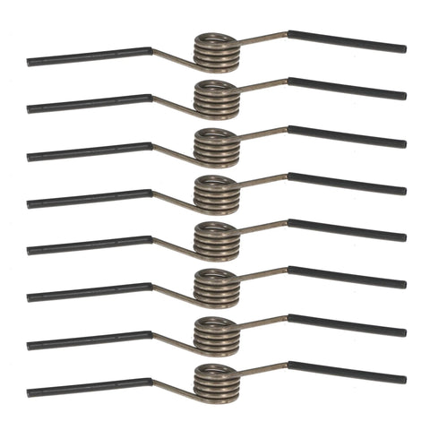 8-Pack Self Opening Door Hinge Spring For 1/2 Inch And 5/8 Inch Radius Hinges, Reverse Acting Torsion Spring Keeps Doors Open Or Closed.
