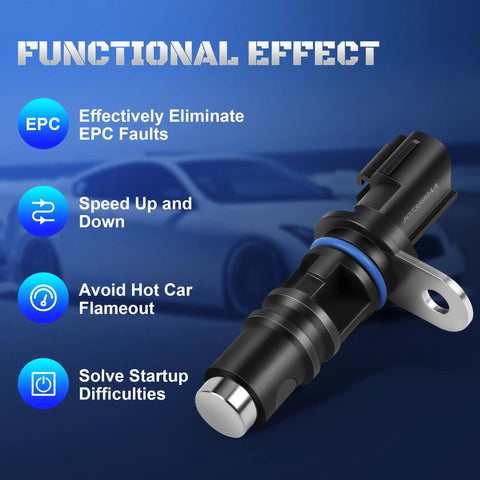 Dodge Camshaft Position Sensor For Ram 1500 4.7 5.7 V8 2000-2007 Replacement, black plastic OE-style sensor