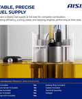 Aftermarket Fuel Pump Module Assembly FUPAZ-01199 showing stable fuel supply and components for Toyota Corolla 2009-2013