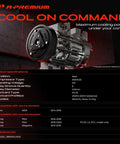 Premium Grade AC Compressor With Clutch Drop In Fix Compatible With Acura Mdx And Honda Pilot Replaces A10HF20 with six grooves.