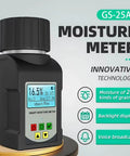 Grain Moisture Tester Portable Cup Type Meter For 25 Grains Including Wheat Corn Coffee High Precision 0.5 Percent With Temperature Compensation Data Storage For Farmers Food Processors And Traders, GS-25A