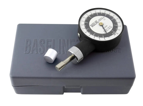 Push Pull Dynamometer Kit With 22 Lb Capacity, Mechanical Grip Test Tool, Includes 3 Push And 2 Pull Attachments, Readout In Pounds, Kilograms Or Newtons, Latex Free, Ergonomic Design, Lightweight 2 Lb Instrument, shown in case