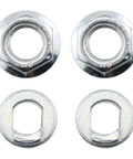 Alloy Steel Wheel Nut Kit For Electric Scooters Front And Rear Motors With Washers Easy Install Durable Replacement Parts