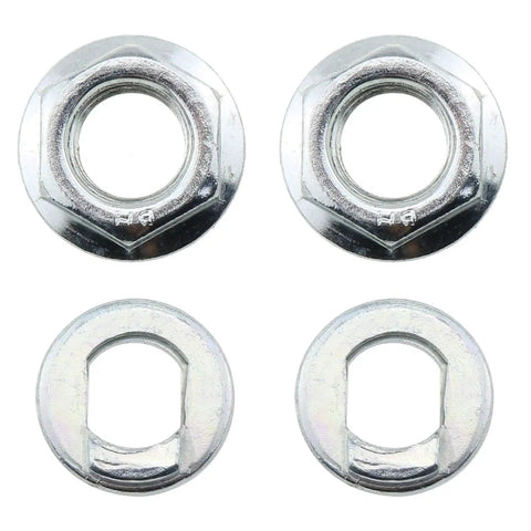 Alloy Steel Wheel Nut Kit For Electric Scooters Front And Rear Motors With Washers Easy Install Durable Replacement Parts