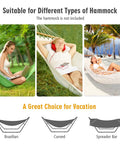 Heavy Duty Steel Hammock Stand For Indoor And Outdoor Use Yard Ready Fits 9 To 13 Foot Hammocks With 450 Pound Capacity Two Adjustable Chains And S Hooks Universal Frame For Brazilian And Spreader Bar Hammocks, showing hammock types