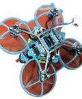 Top view of drone with Ultra Lightweight Carbon Fiber Chassis Bottom Plate For BetaFPV Air65 Air65II Air75 Air75II Frame