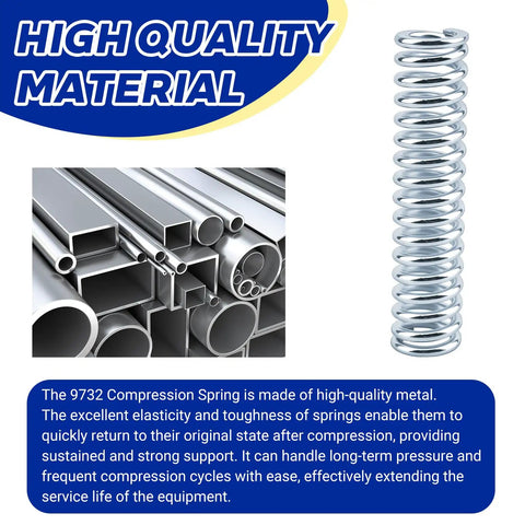 Compression Spring Zero Point One Four Eight Inch Wire Diameter Fifteen Sixteenths Outer Diameter Four Inch Length with metal tubing