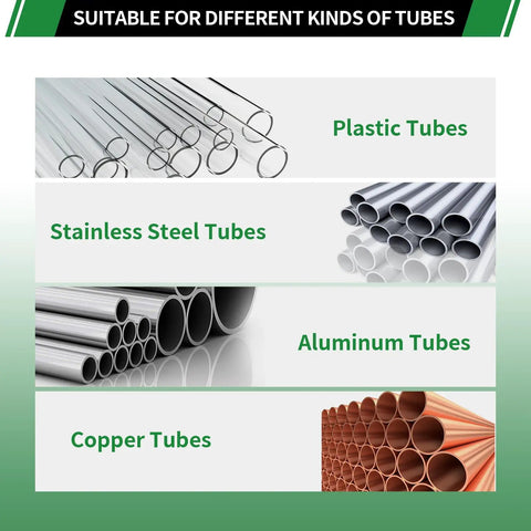 Brass Compression Sleeves Ferrules Fittings 325Pcs Assortment Kit suitable for plastic, stainless steel, aluminum, copper tubes