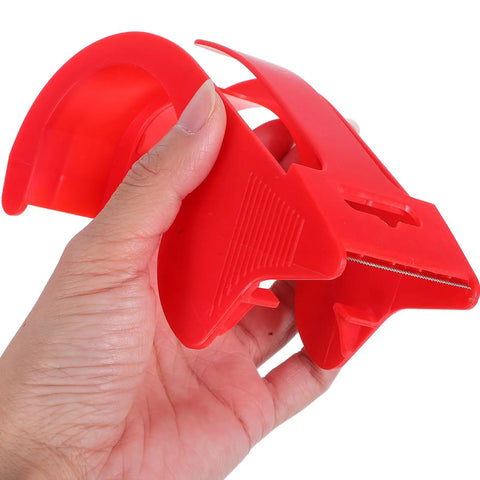 Portable Handheld Tape Dispenser 4 Pack 48mm Packing Tape Cutter With Quick Seal Function For Easy Office And School Tasks Compact Tape Gun For Fast Packing And Wrapping, red plastic