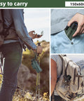40x60 Monocular Telescope For Adults With 60mm Objective Lens, BAK4 Prism, FMC Coatings, carried in pocket and backpack