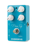 Pure Sky Overdrive Guitar Pedal With Crystal Clear Clean Boost Transparent Tone That Preserves Amp Timbre Realistic Sustain Easy