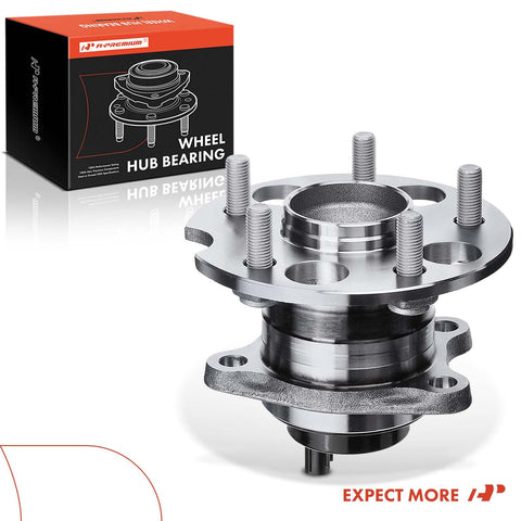 Rear Right Wheel Bearing And Hub Assembly With ABS And 5 Lug For Toyota Highlander 2008 2013 FWD Compatible High Load Capacity
