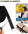 Adjustable 1 Inch Hook And Loop Cable Straps With 50 Metal Buckles Cut To Length Cinch Straps Game Changing Reusable Nylon Ties