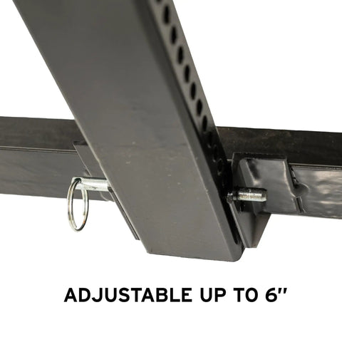 Close-up of adjustable mechanism on Adjustable Maintenance Free Lightweight Moving System Dolly.