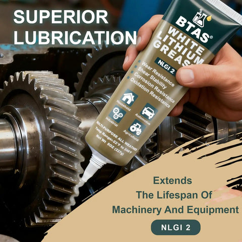 Garage Grade White Lithium Grease For Automotive Chassis And More EP Heavy Duty Lubricant For Ball Joints Tie Rods Suspension Gears