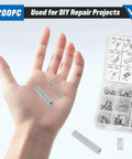 Heavy Duty Compression Springs Kit For Industrial Use With Galvanized Coil Springs displayed in hand and organized box
