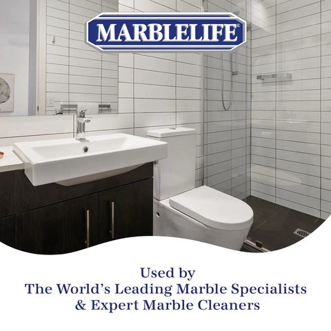 Clean bathroom with white tiles showcasing Maxout Deep Grout Cleaner For Tiles And Floors Powerful Ready To Use Cleaning Liquid.