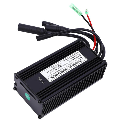 Smooth Sine Wave Ebike Motor Controller 36V 48V 52V 500W 750W With Weatherproof Connectors For Reliable Rides