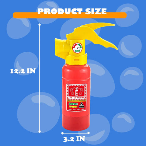 Automatic Fire Extinguisher Bubble Blower Machine With 220ml Solution For Kids Indoor And Outdoor Play Totally Rad Summer Party Birthday Gift Squad Approved